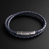 Alden – 4mm Double-Layer Cowhide (Navy)