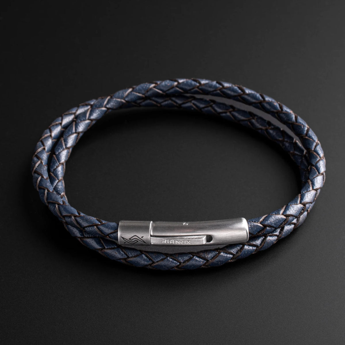 Alden – 4mm Double-Layer Cowhide (Navy)