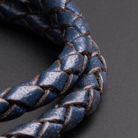 Alden – 4mm Double-Layer Cowhide (Navy)