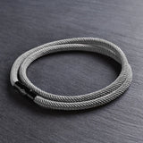 Ash — 4mm Double-Layer Milan Rope