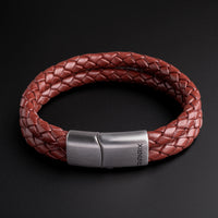 Rhys – 6mm Black Leather Bracelet