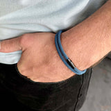 The Power Trio – Men’s Bracelet Bundle (Leather, Rope & Steel)