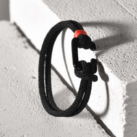 Blaze - Milan Rope Bracelet in Black
