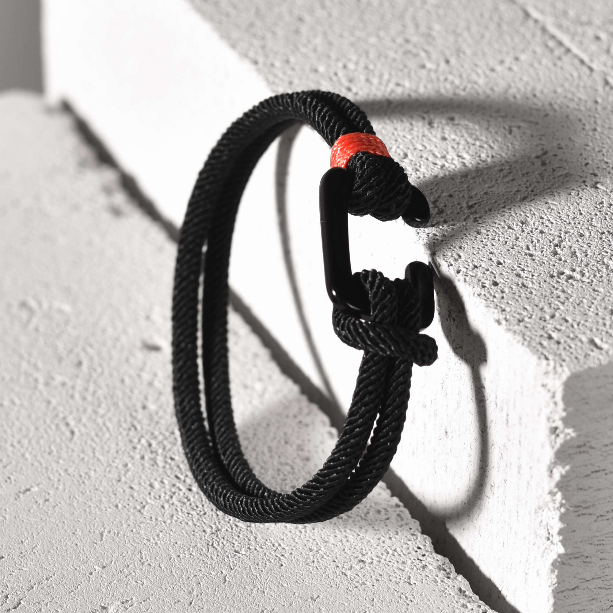 Blaze - Milan Rope Bracelet in Black