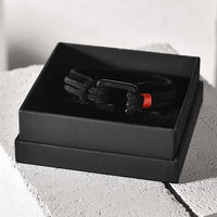 Blaze - Milan Rope Bracelet in Black