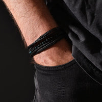 Blueeye — Blue Tiger Eye Multi-Layer Bracelet