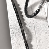 The Power Trio – Men’s Bracelet Bundle (Leather, Rope & Steel)