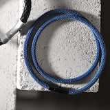 The Power Trio – Men’s Bracelet Bundle (Leather, Rope & Steel)
