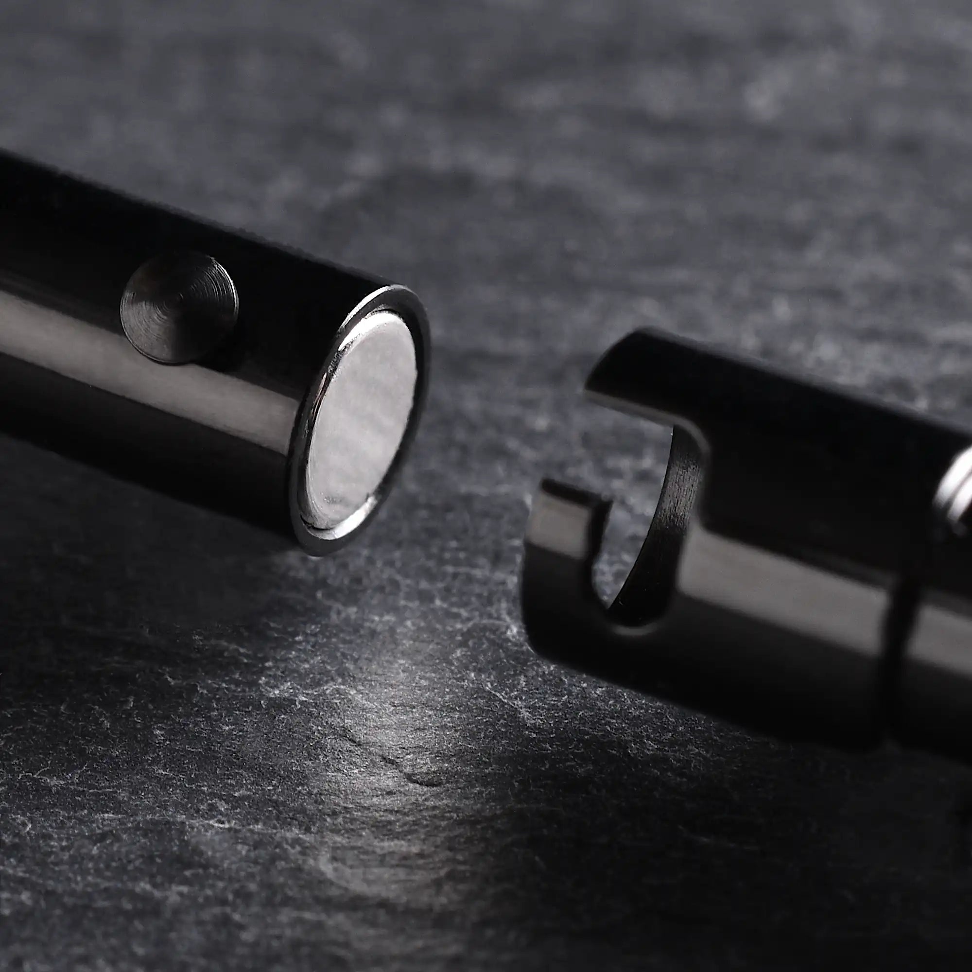 Noir - 4mm doube-layer Milan rope bracelet in true black