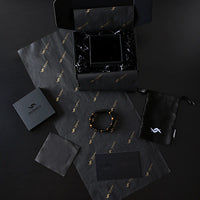 Daniel – Leather & Tiger-Eye Bracelet