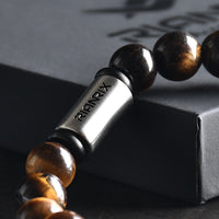 Declan — 8mm Tiger Eye Stone