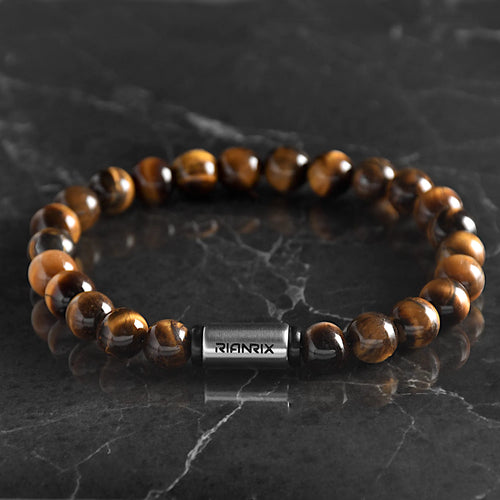 Declan — 8mm Tiger Eye Stone