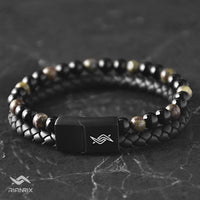 The Drakar Set – Men’s Bracelet Bundle (Triple Leather)