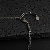 Forge — 3mm Black Curb Chain