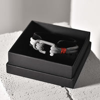 Greyson - Milan Rope Bracelet in Steel Grey