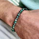 Kano - African turqoise natural stone bracelet