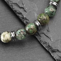 Kano - African turqoise natural stone bracelet