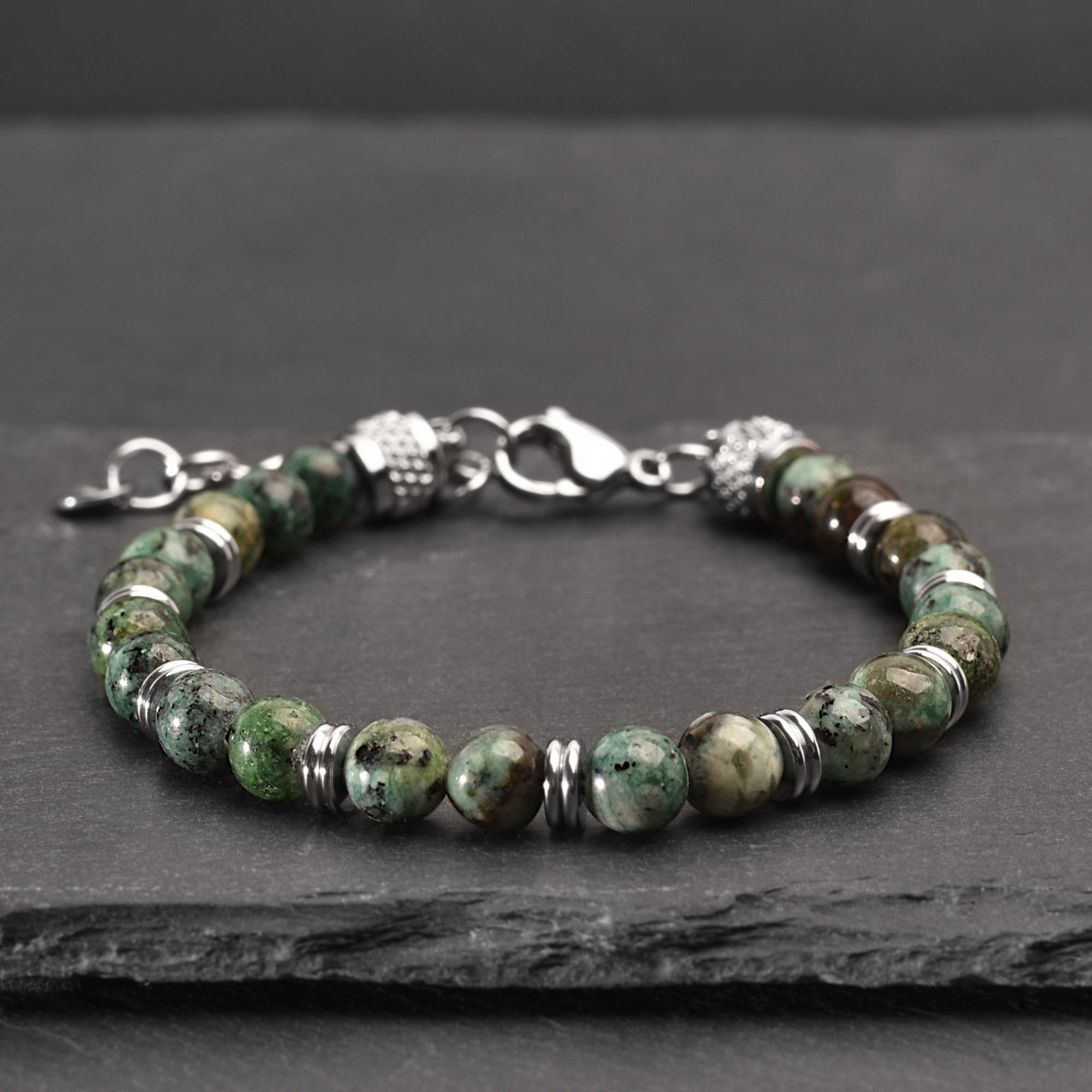 Kano - African turqoise natural stone bracelet