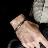 The Power Trio – Men’s Bracelet Bundle (Leather, Rope & Steel)