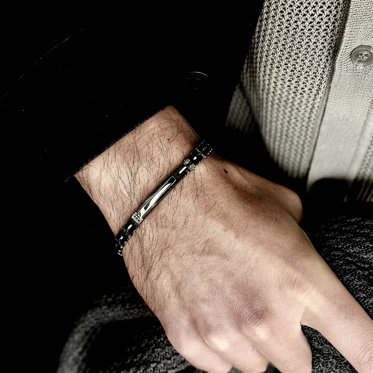 The Power Trio – Men’s Bracelet Bundle (Leather, Rope & Steel)