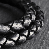 Lennox – 4mm Super Soft Nappa Bracelet (Classic Black)