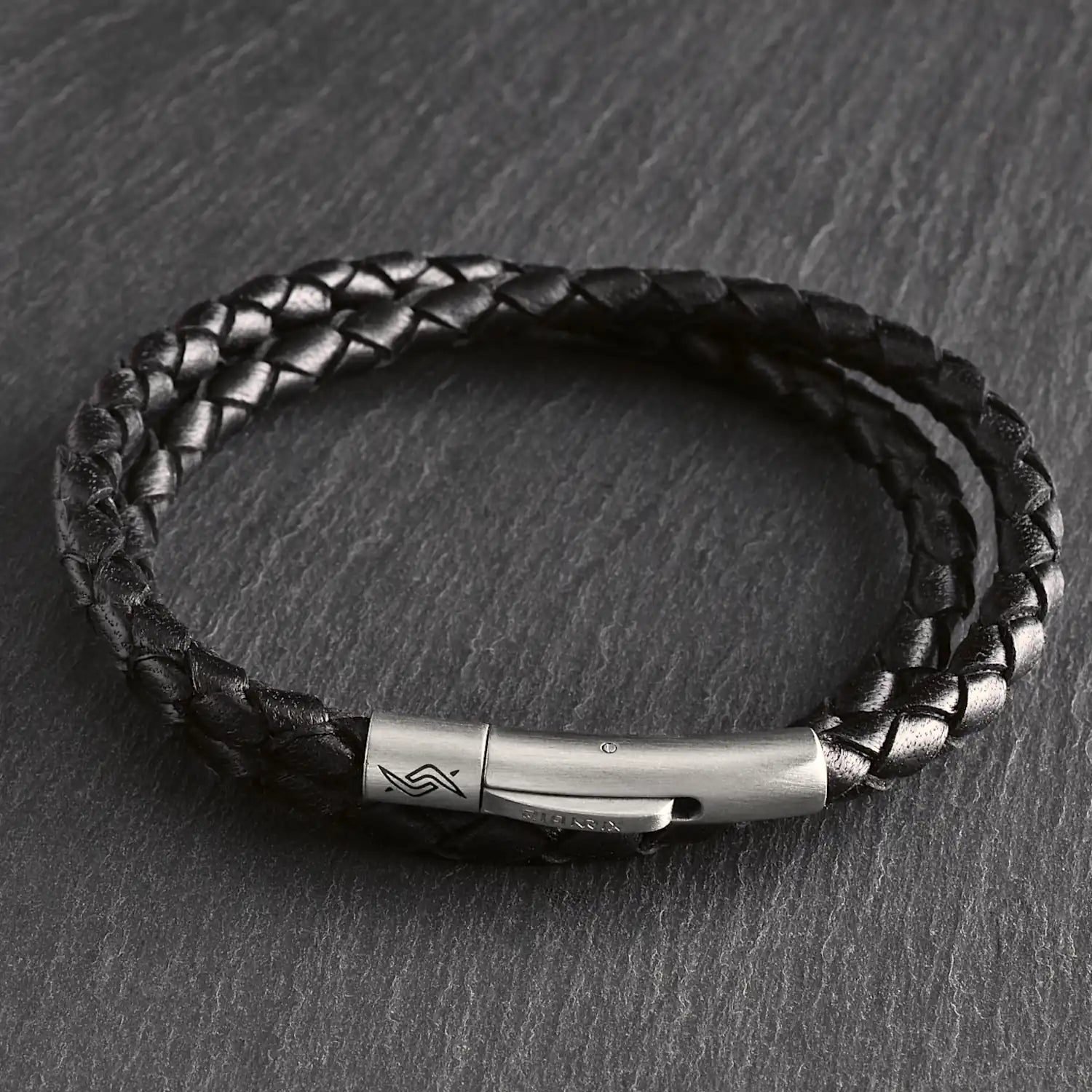 Lennox – 4mm Super Soft Nappa Bracelet (Classic Black)