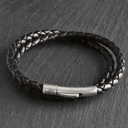 Lennox – 4mm Super Soft Nappa Bracelet (Classic Black)