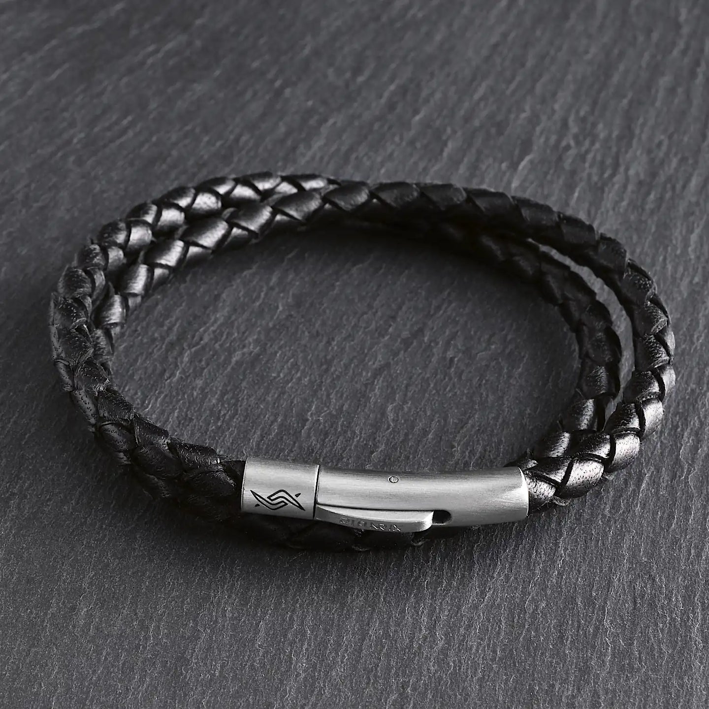 Lennox – Classic Black 4mm Super Soft Nappa Bracelet