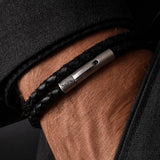Lennox – 4mm Super Soft Nappa Bracelet (Classic Black)