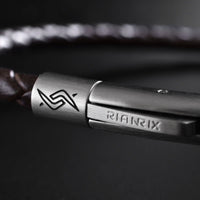 Liam - 4mm Leather Bolo Bracelet (dark brown)
