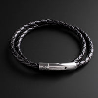Maddox – 4mm Double-Layer Cowhide (Black)