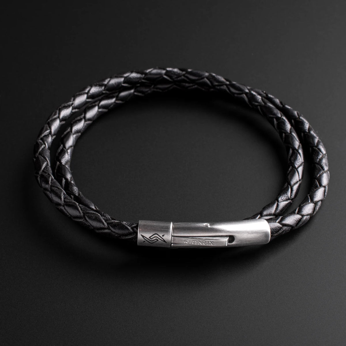 Maddox – 4mm Double-Layer Cowhide (Black)