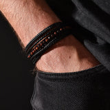 Matt — Red Tiger Eye Multi-Layer Bracelet