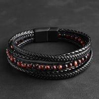 The Axton Set – Men’s Bracelet Bundle (Triple Leather)