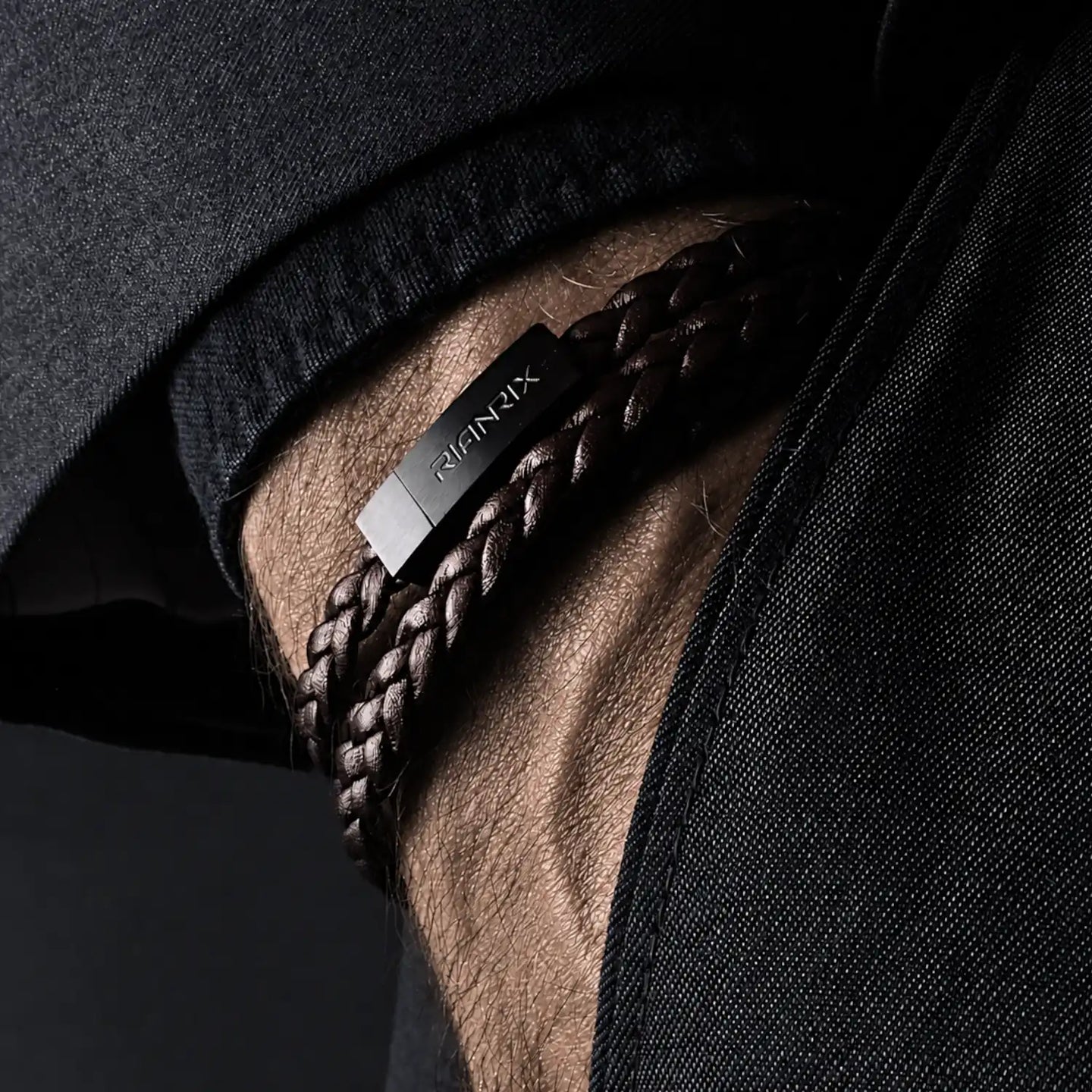 Nocturne — Triple Nappa Leather Bracelet
