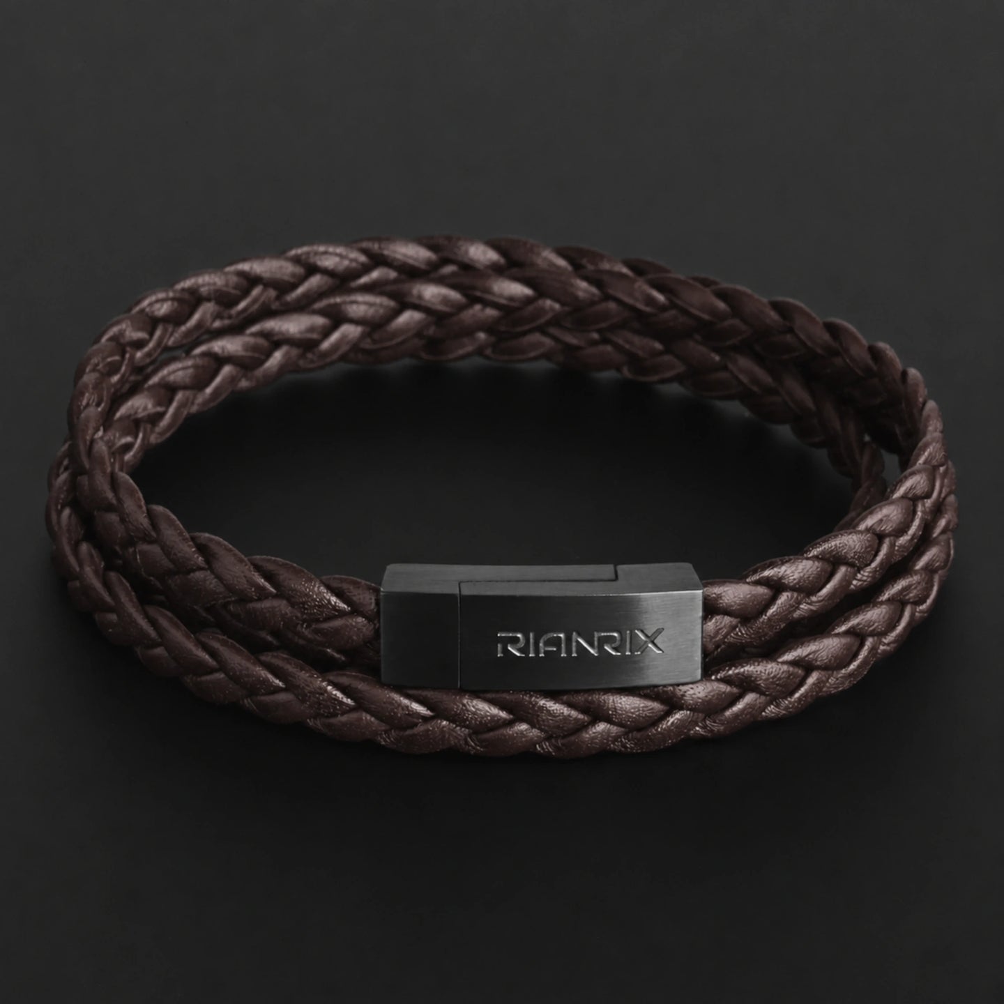 Nocturne — Triple Nappa Leather Bracelet