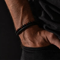 The Axton Set – Men’s Bracelet Bundle (Triple Leather)