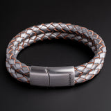 Rhys – 6mm Black Leather Bracelet