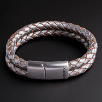 Rhys – 6mm Black Leather Bracelet