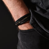 Varek — Dragon Blood Stone Multi-Layer Bracelet