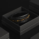 Aurum — Yellow Tiger Eye Multi-Layer Bracelet