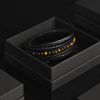 Aurum — Yellow Tiger Eye Multi-Layer Bracelet